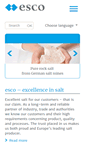 Mobile Screenshot of esco-salt.com